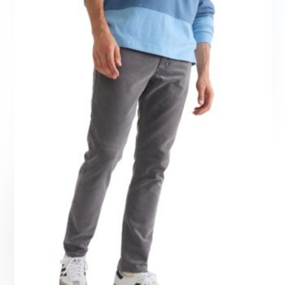 Marine Layer Men's Corduroy Pants in Gray